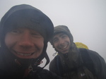 SX20396 Marijn and Wouko in morning on top Penygadair - Cadair Idris.jpg